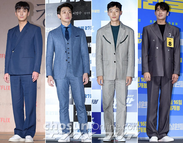 Chosun Online 朝鮮日報 セレブファッション スーツにスニーカーを合わせるスターたち