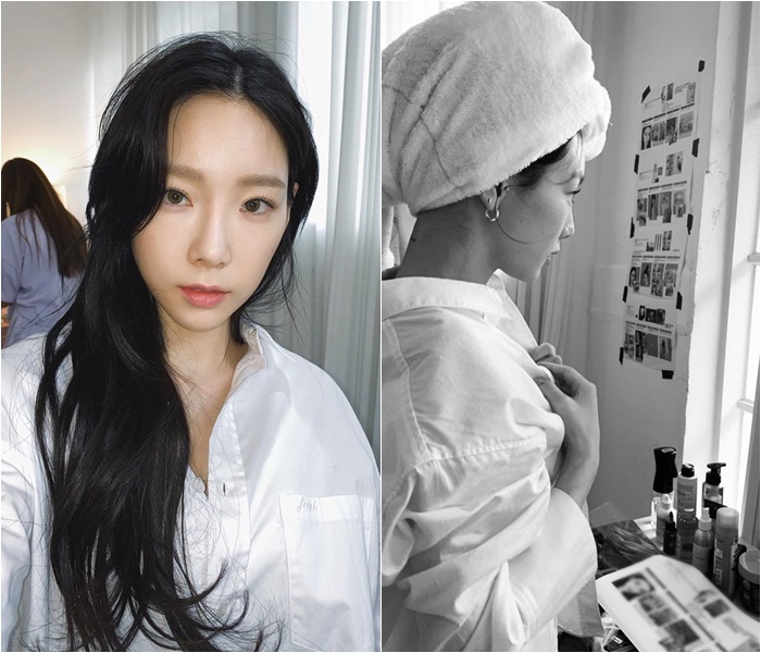 Chosun Online 朝鮮日報 少女時代テヨン 黒髪にルーズフィットシャツで男性のハートさらう 清純妖精のお手本