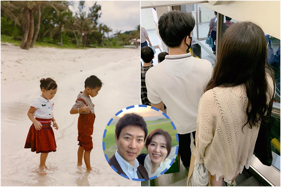 Chosun Online 朝鮮日報 チェ スジョンの妻ハ ヒラ 大きくなった息子 娘の後ろ姿に 時の流れが速すぎて