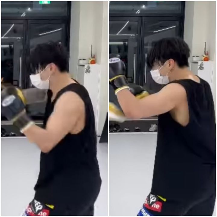 BTSのJUNG KOOK、休暇中も輝きを放つ腕の筋肉…完ぺき