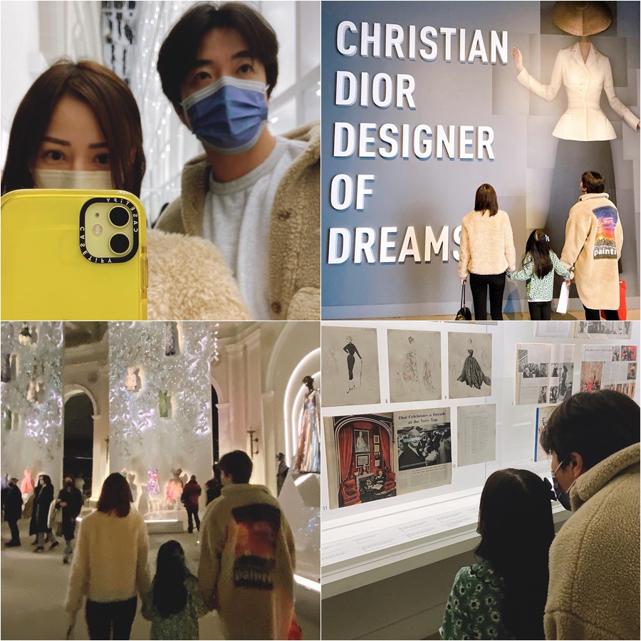 クォン・サンウ＆ソン・テヨン、子どもと一緒に有名ブランドの展示会を仲良く見学