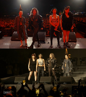 2NE1「サプライズ」再集結 米コーチェラ・フェスで7年ぶり「完全体ステージ」