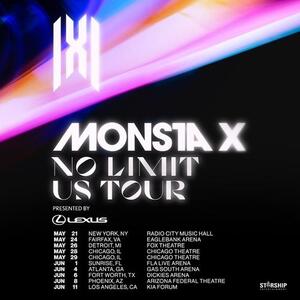 モンスタXが米ツアー開始 9都市で公演