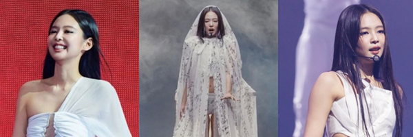 半跏思惟像・仏国寺釈迦塔…BLACKPINKジェニー「韓国の美」表現した衣装が連日話題＝MMA 2025