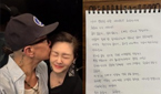 バービィー・スーさん死去から1年…夫ク・ジュンヨプ「死ぬほど会いたい」追悼の手紙