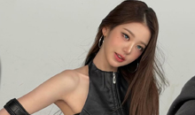 IVEウォニョン、さすが「プロのアイドル」…レザーの衣装とカラコンで現実離れした美しさ