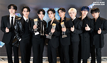 ATEEZら、HANTEO MUSIC AWARDSで大賞受賞