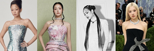 BLACKPINK、「ファッション界のアカデミー賞」出席！　4人それぞれの豪華ドレス姿