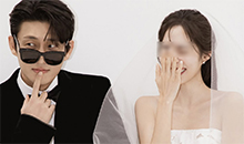 コ・ジュン、結婚から1カ月でウエディング写真公開…美しい新婦に注目