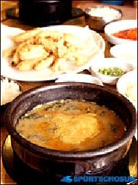 「ナムウォン チュオタン(ドジョウ汁)」