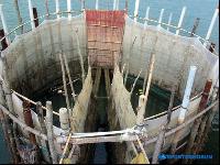 伝統の漁法で捕る『竹防ミョルチ』