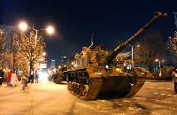 【フォト】光化門に戦車登場　MBCドラマ『第5共和国』の撮影