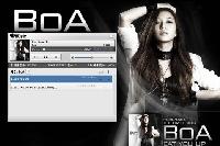 BoA、米公式サイト開設