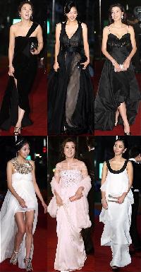 今年のドレス、人気はモノトーン=大韓民国映画大賞