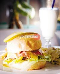 手作りハンバーガーはいかが?