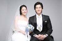 ユ・ジテ&ユン・ジンソ初の結婚写真