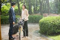 キム・ソナ&チャ・スンウォン、雨の中ラブシーン