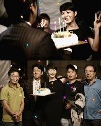 リュ・シウォン、キム・ヘスの誕生日を祝福