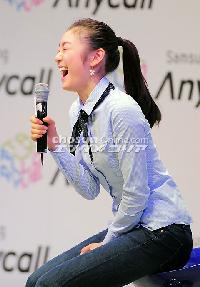 【フォト】キム・ヨナ、ファンミで楽しいひととき