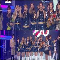 少女時代が年間1位=『ミュージックバンク』