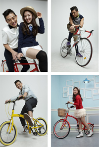 ユ・アイン&イ・セヨン、「三千里自転車」のイメキャラに