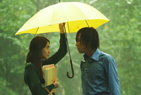 グンソク&ユナ相合い傘デート=『ラブレイン』