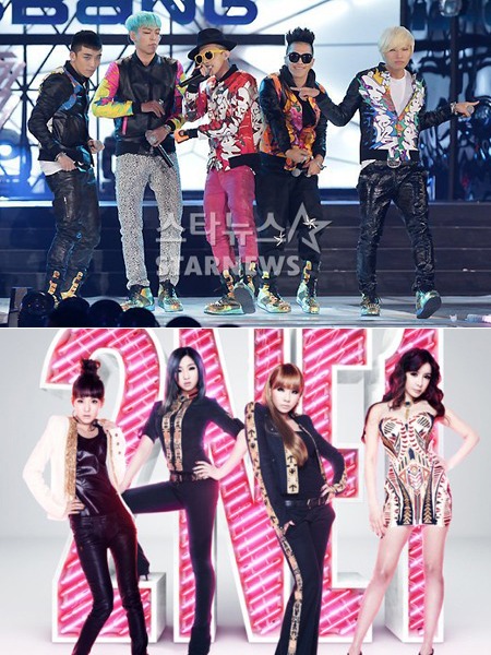 BIGBANG初登場2位、2NE1は4位＝オリコンデイリー