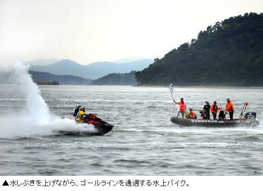 海上のスピードレース、昌原国際モーターボートGP