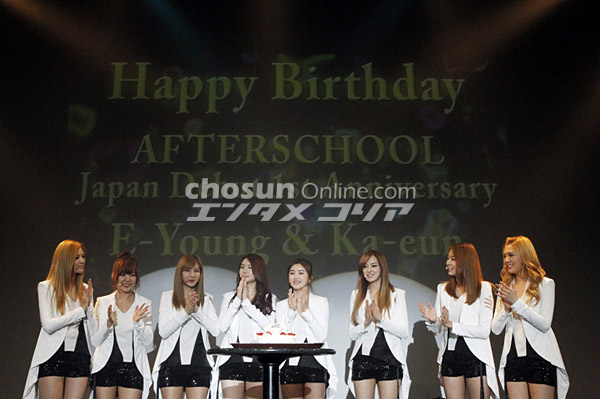 AFTERSCHOOLが日本でのデビュー1周年記念ファンミ開催