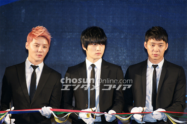 JYJ、パク・ヒョシンが「韓日交流総合展」開幕式に広報大使として登場