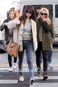 【フォト】少女時代、日本に向け出発!