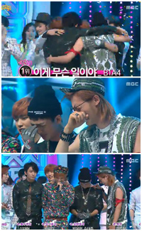 B1A4が初の1位=『ショー!K-POPの中心』