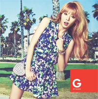 【フォト】ヒョナ「G by GUESS」夏物広告