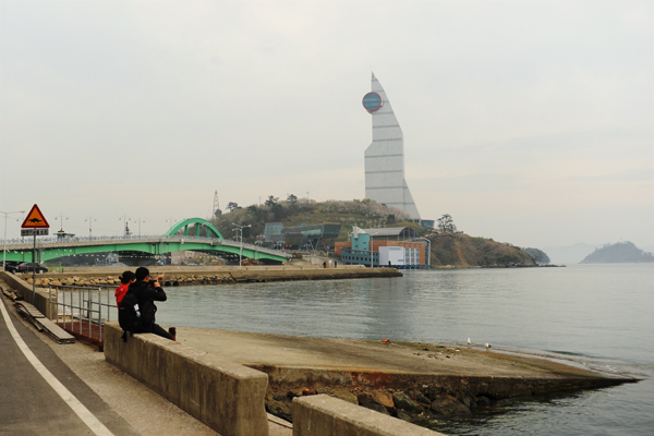 海と空を一度に体験できる昌原海洋公園