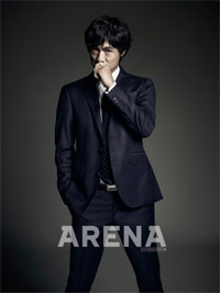 【フォト】洪明甫「アリーナ　オム・プラス」グラビア