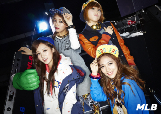 miss A、MLBのイメキャラに