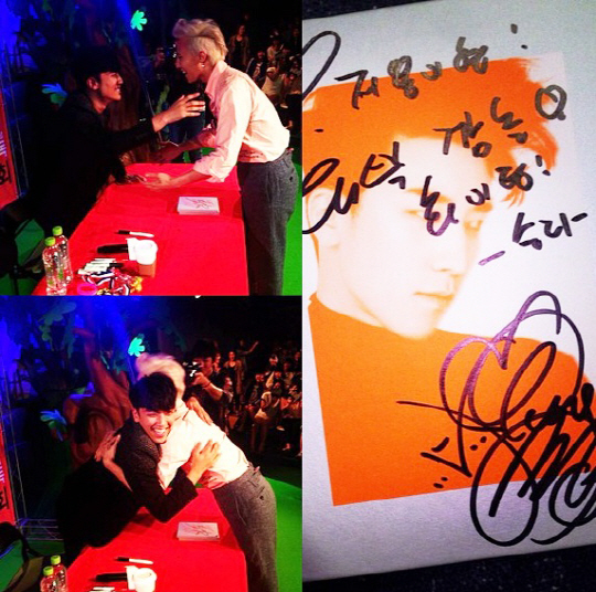 G-DRAGON、V.Iのサイン会に現る！