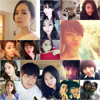 フォトコレクション：自分撮りを楽しむスターたち（第1弾）