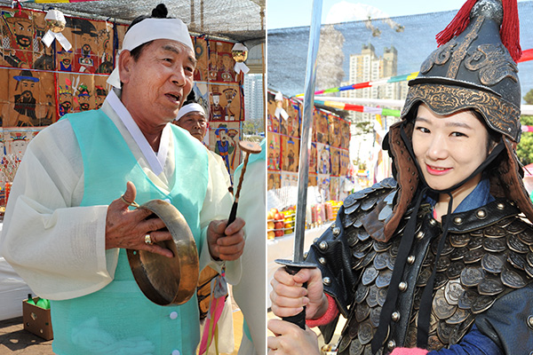 蘇莱浦口祭りでは西海岸豊漁祭、伝統衣装体験など、さまざまな楽しみ方ができる。