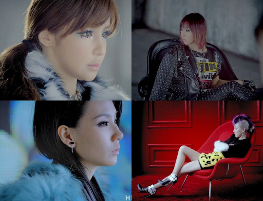 2NE1新譜MV、CLのヌード演技が話題