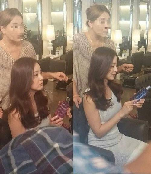 キム・テヒ、美容室での姿をキャッチ