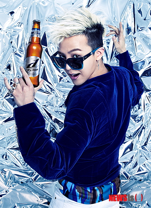 G-DRAGON、ビールのイメキャラに