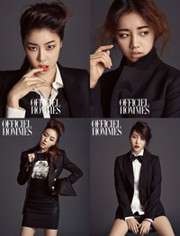 【フォト】Girl’s Day「L’OFFICIEL HOMMES」グラビア