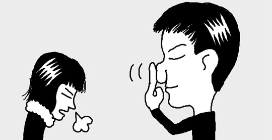 くしゃみを止めるには
