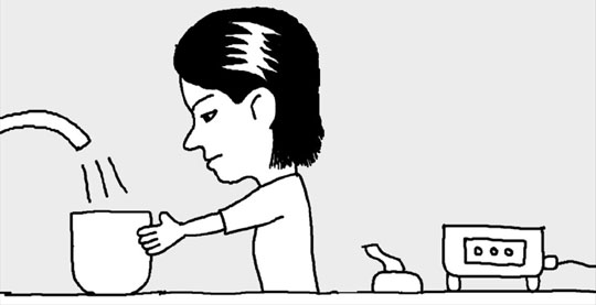 加湿器の水は水道水で