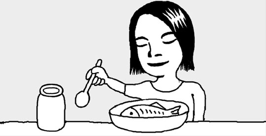 魚の塩気を取るには