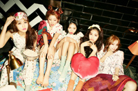 【フォト】4Minute、新譜グラビアでパジャマ姿に