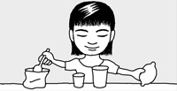 酢で天然洗剤作り