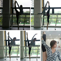 ワン・ジウォン、バレエ練習中の写真公開