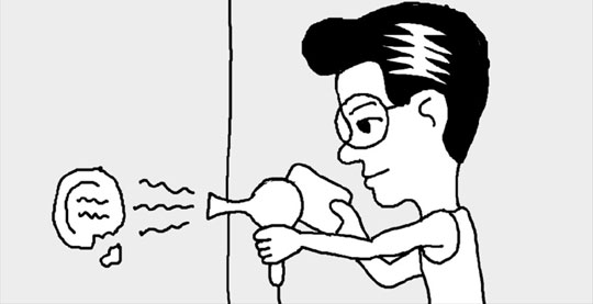 シールをきれいにはがすには